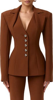 Naked Wardrobe Ponte Blazer