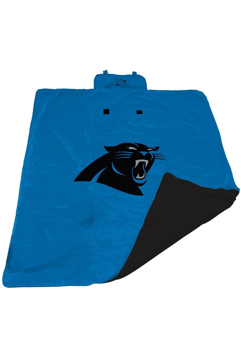 Blue Carolina Panthers 60'' x 80'' All-Weather XL Outdoor Blanket, Main, color, Black