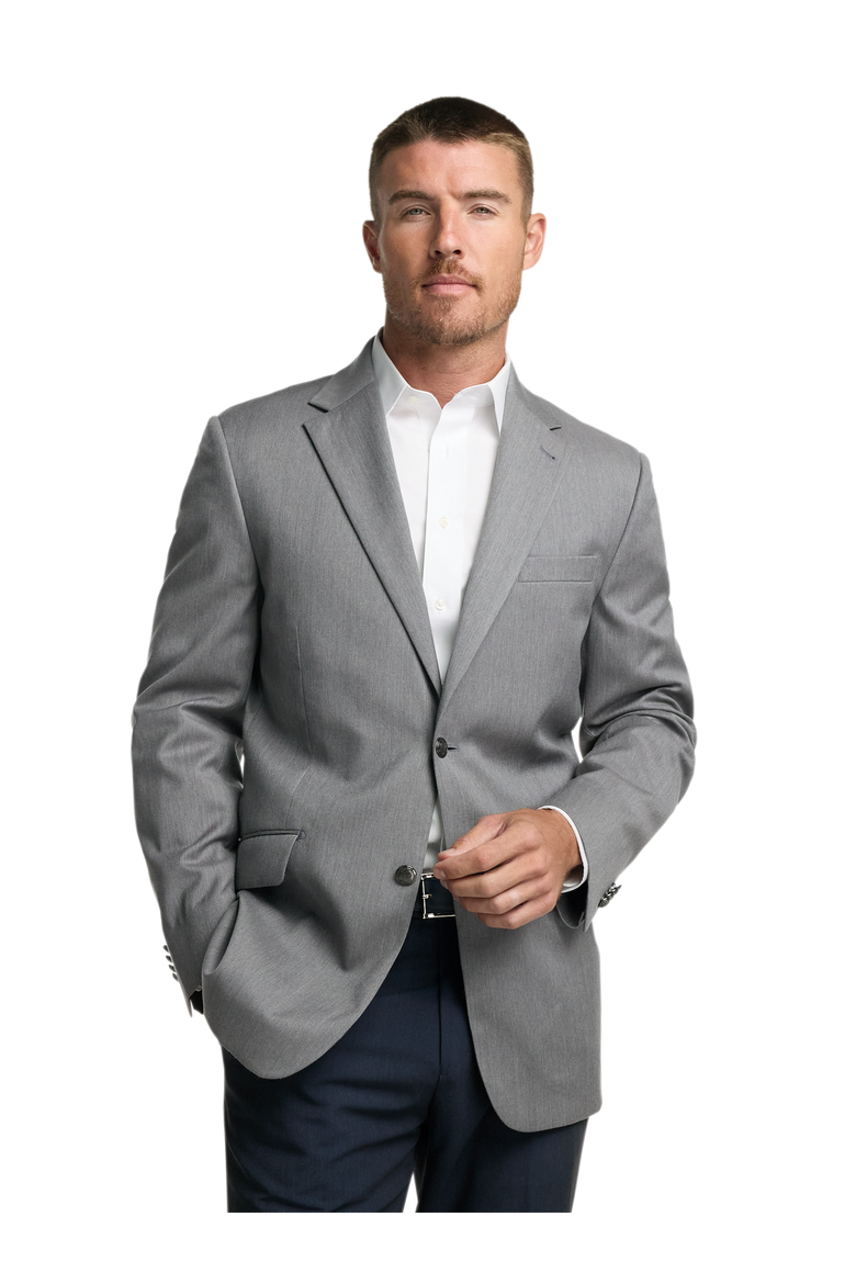 Travel Blazer, Alternate, color, Grey