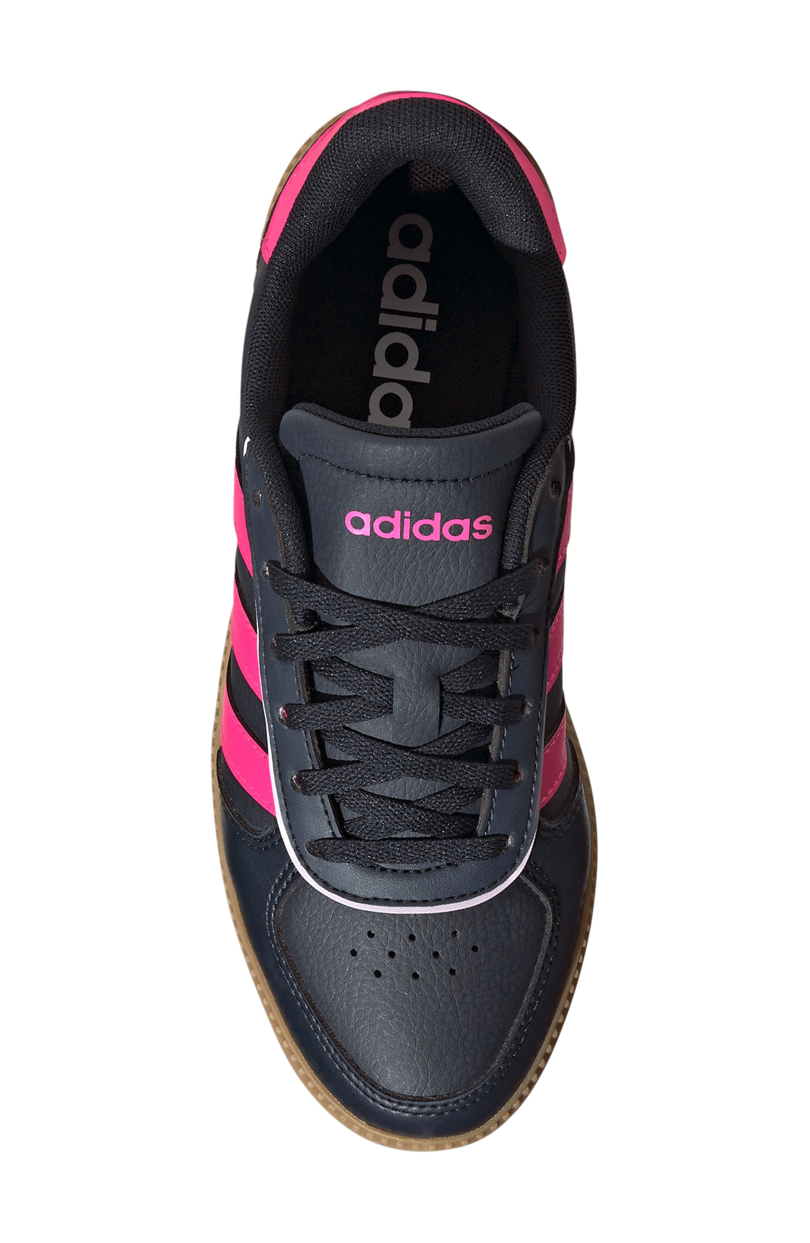 adidas Kids' Breaknet Sleek Sneaker, Alternate, color, Aurora Ink/ Lucid Pink/ Gum