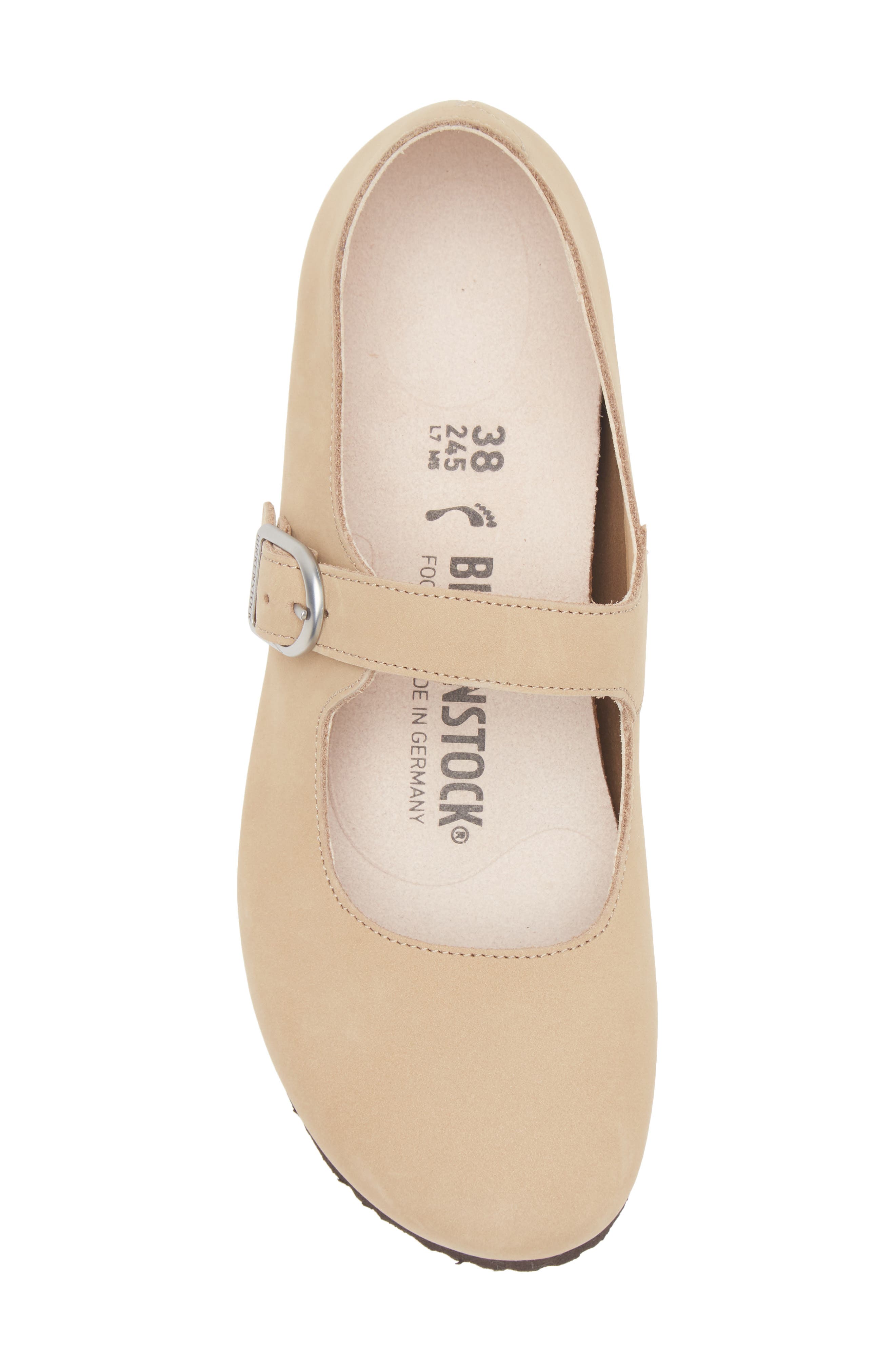 Birkenstock Santa Clarita Mary Jane, Alternate, color, Sandcastle Nubuck