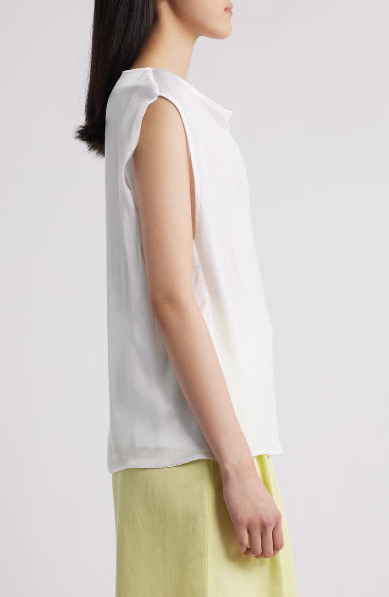 BOSS Cowl Neck Tank, Alternate, color, White