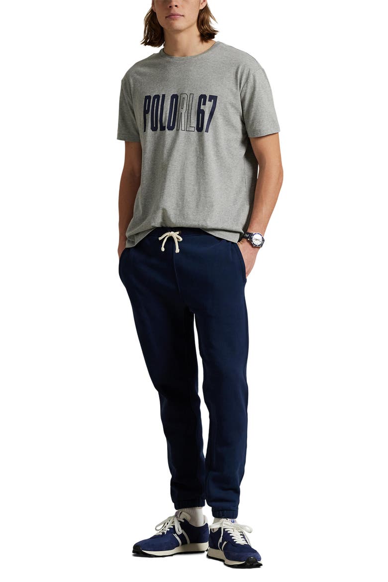 Logo Graphic T-Shirt, Alternate, color, ANDOVER HEATHER