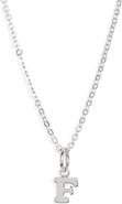 Nashelle Initial Pendant Necklace