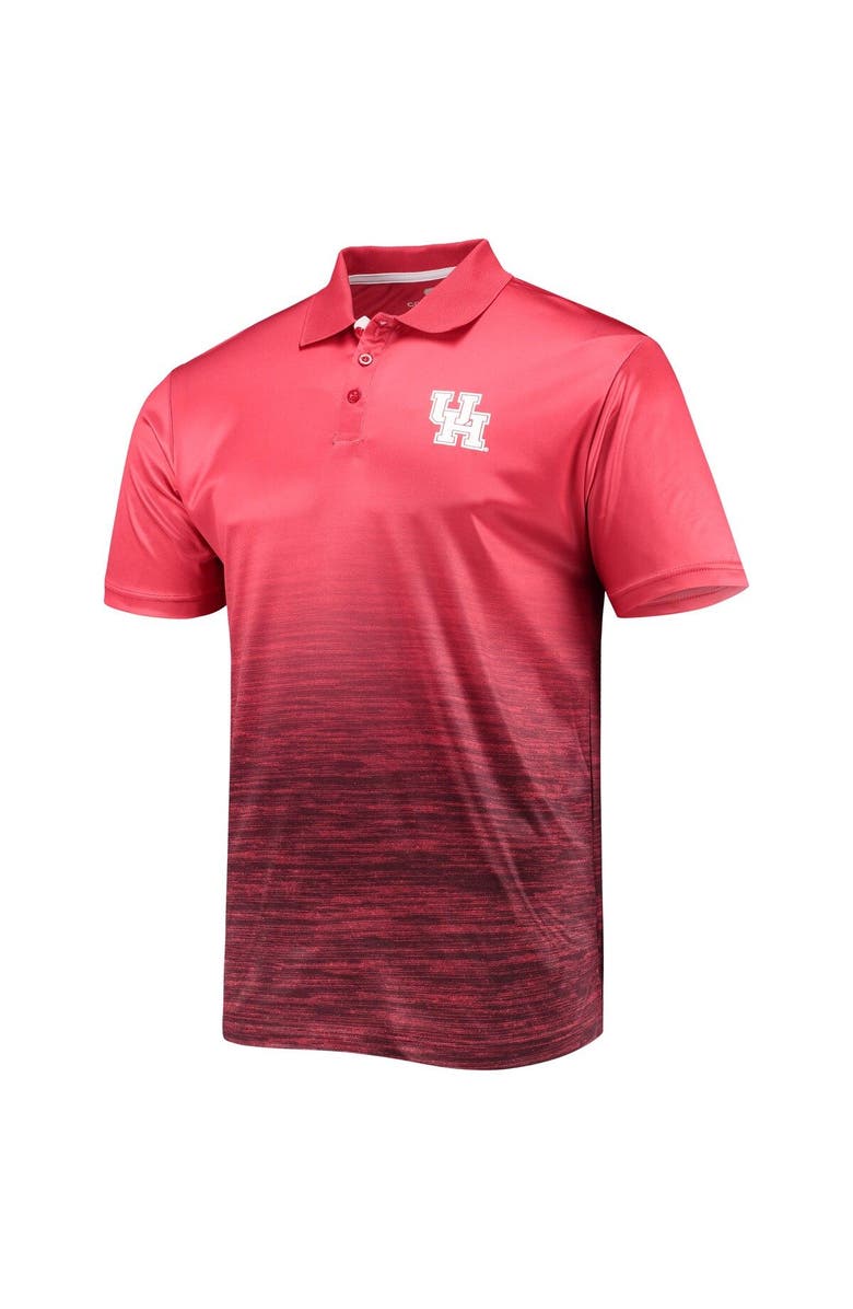 COLOSSEUM Men's Colosseum Red Houston Cougars Marshall Polo, Alternate, color, 