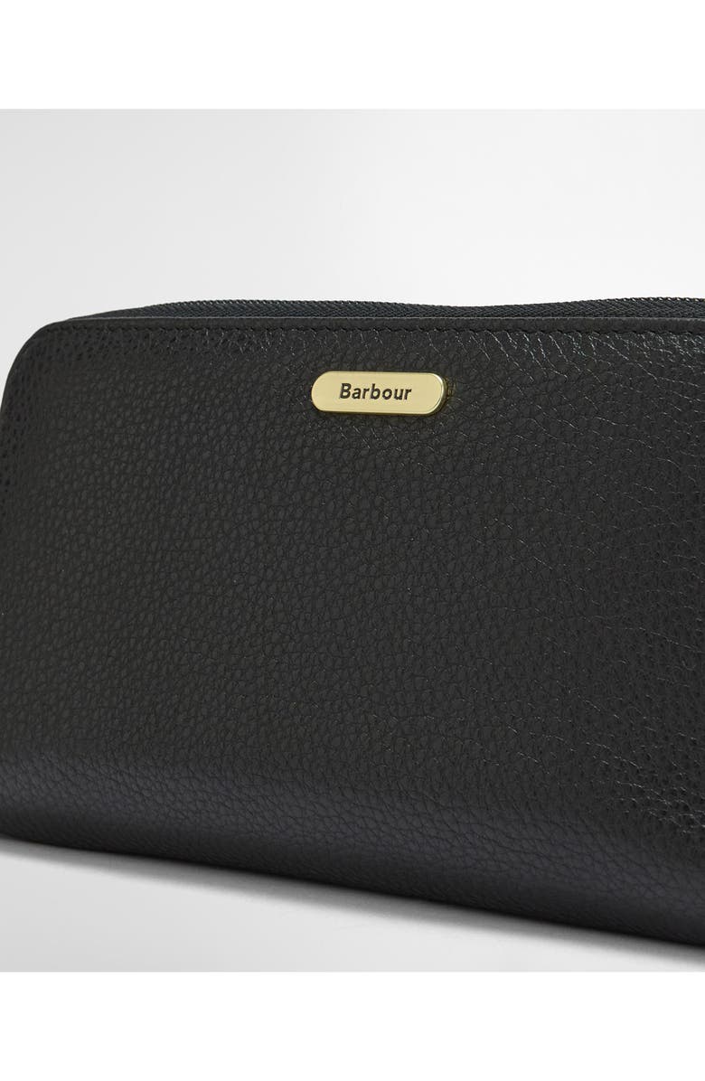 Barbour Birch RFID Leather Wallet, Alternate, color, Black