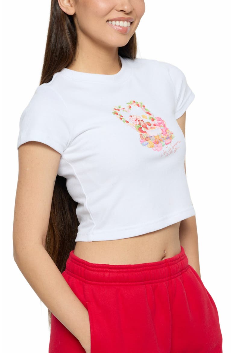 LIFE IS SWEET BABY TEE, Alternate, color, WHITE