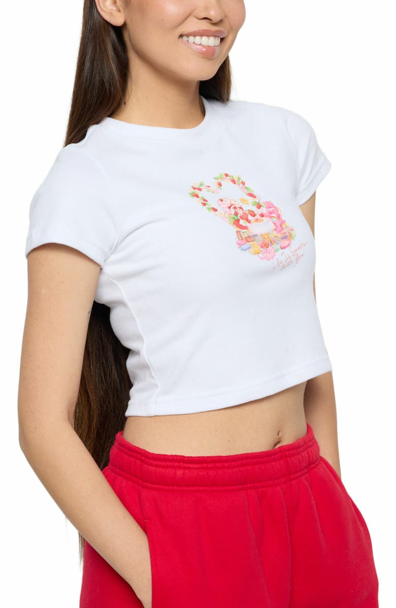 Samii Ryan LIFE IS SWEET BABY TEE, Alternate, color, White