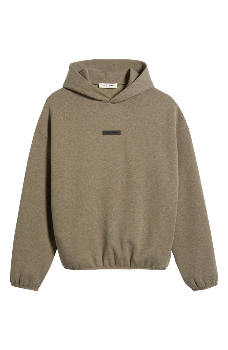 Fear of God Essentials Modern Fit Fleece Hoodie, Alternate, color, Homestead Heather
