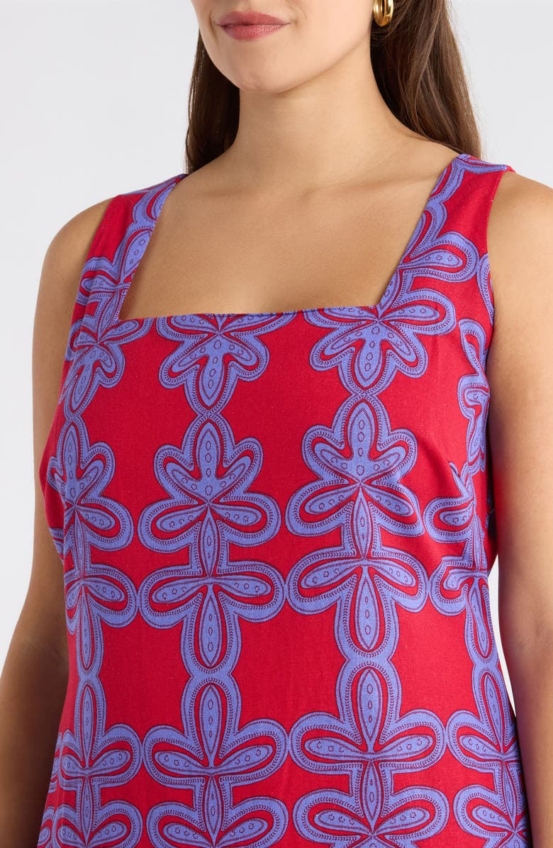 SUGARLIPS Rory Troy Abstract Maxi Dress, Alternate, color, Cherry Multi