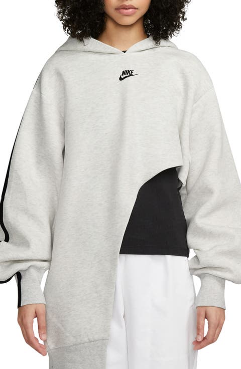Sportswear Tech Fleece Oversize Asymmetric Hoodie (Regular & Tall)