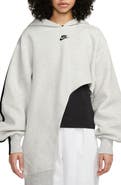 Nike Sportswear Tech Fleece Oversize Asymmetric Hoodie