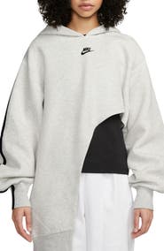 Nike Sportswear Tech Fleece Oversize Asymmetric Hoodie