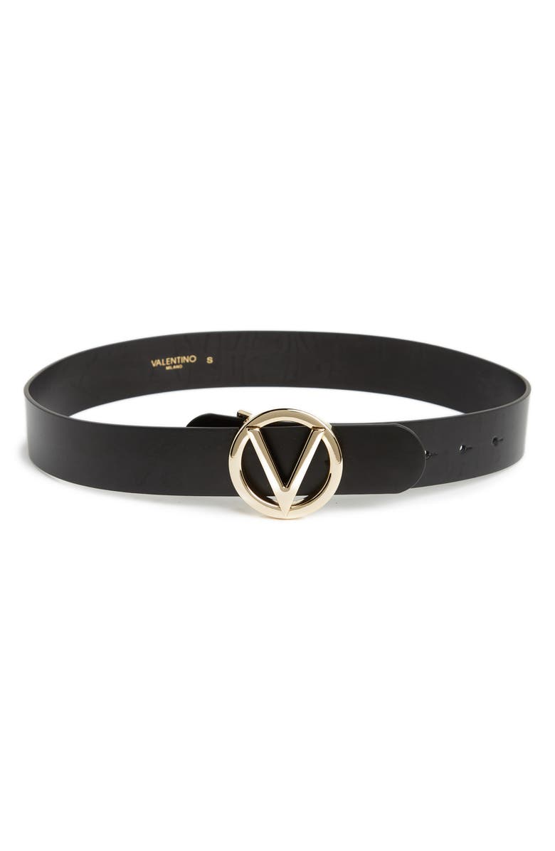 VALENTINO BY MARIO VALENTINO Giusy Leather Belt, Main, color,