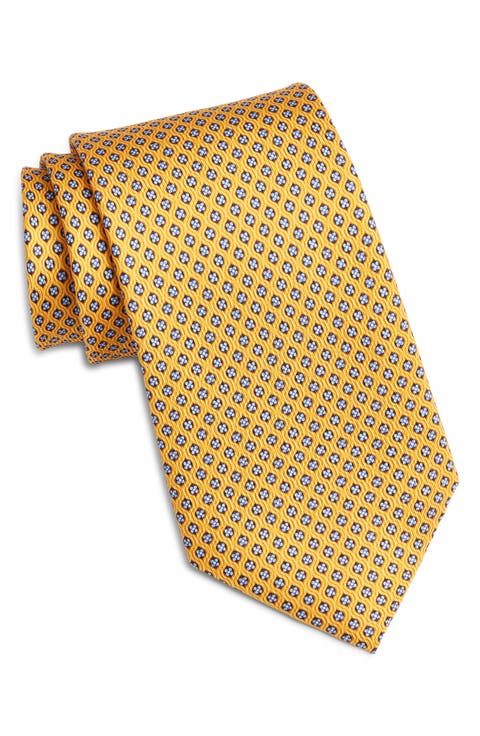 Floral Silk Tie