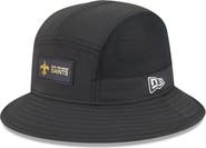 New Era Men's New Era Black New Orleans Saints 2025 Sideline Bucket Hat