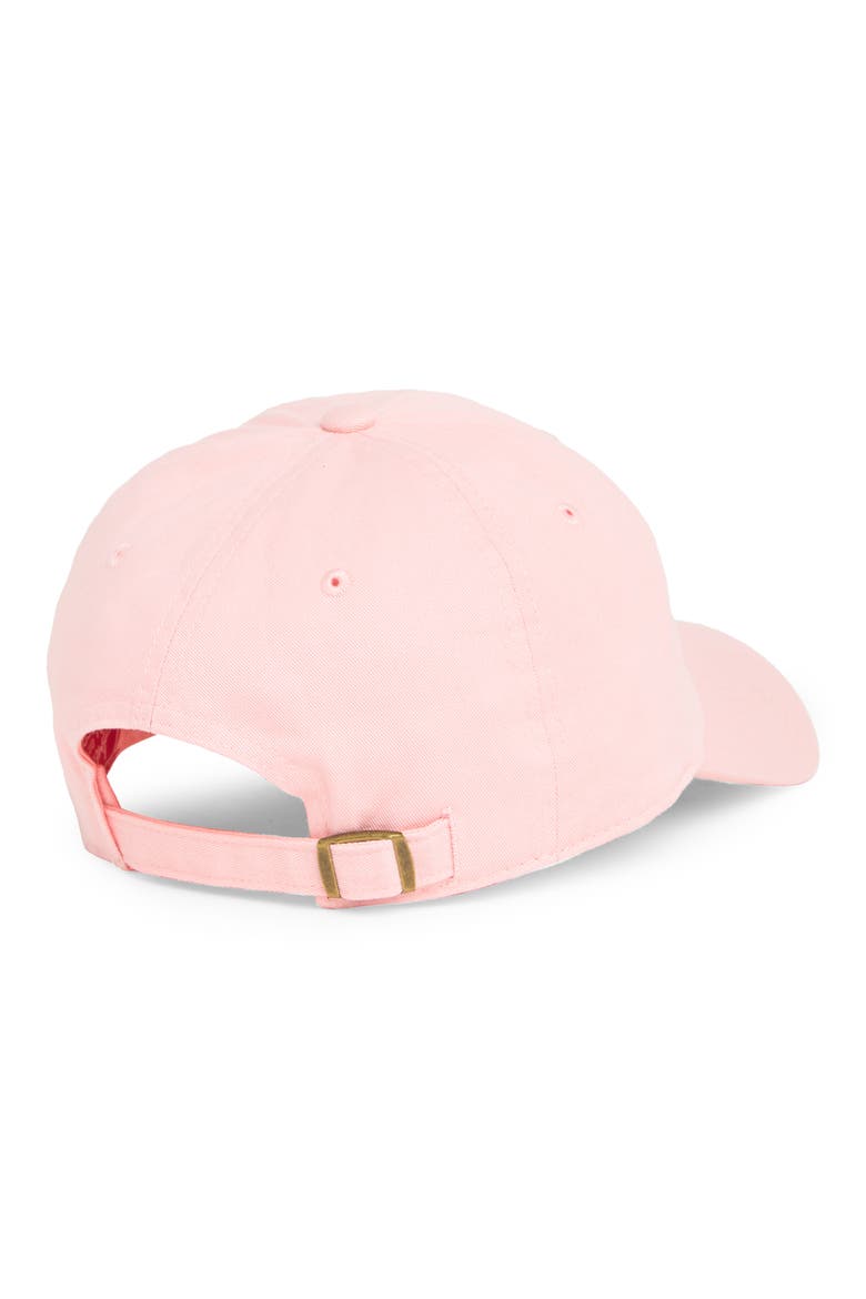 Los Angeles Embroidered Tonal Baseball Cap, Alternate, color, CLUB PINK