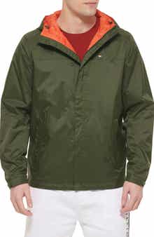 Tommy Hilfiger Hooded Rain Slicker Jacket