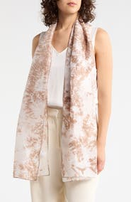Eileen Fisher Hand Dyed Silk Scarf