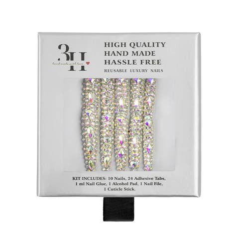 Diamond Dust Luxury Handmade Press On Nails