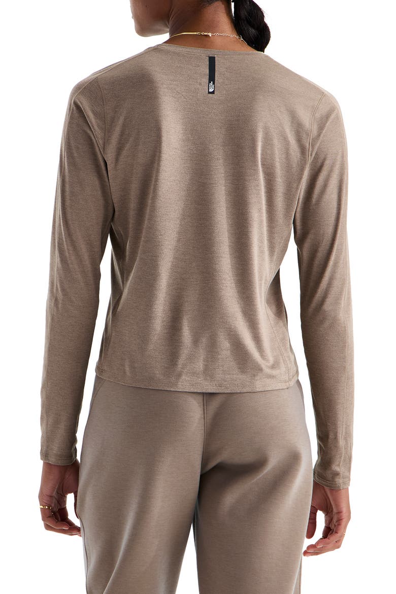 Jaida FlashDry-XD Performance Long Sleeve T-Shirt, Alternate, color, GARNET LIGHT HEATHER