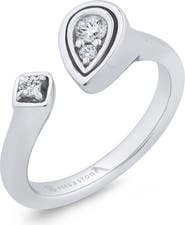 Seed2Stone Perfect-Pear Horseshoe Ring