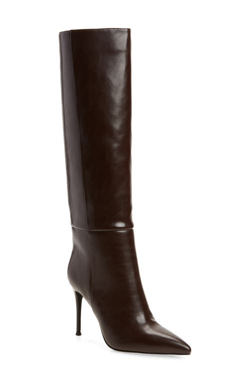 Jeffrey Campbell Arsen Knee High Stiletto Boot In Black