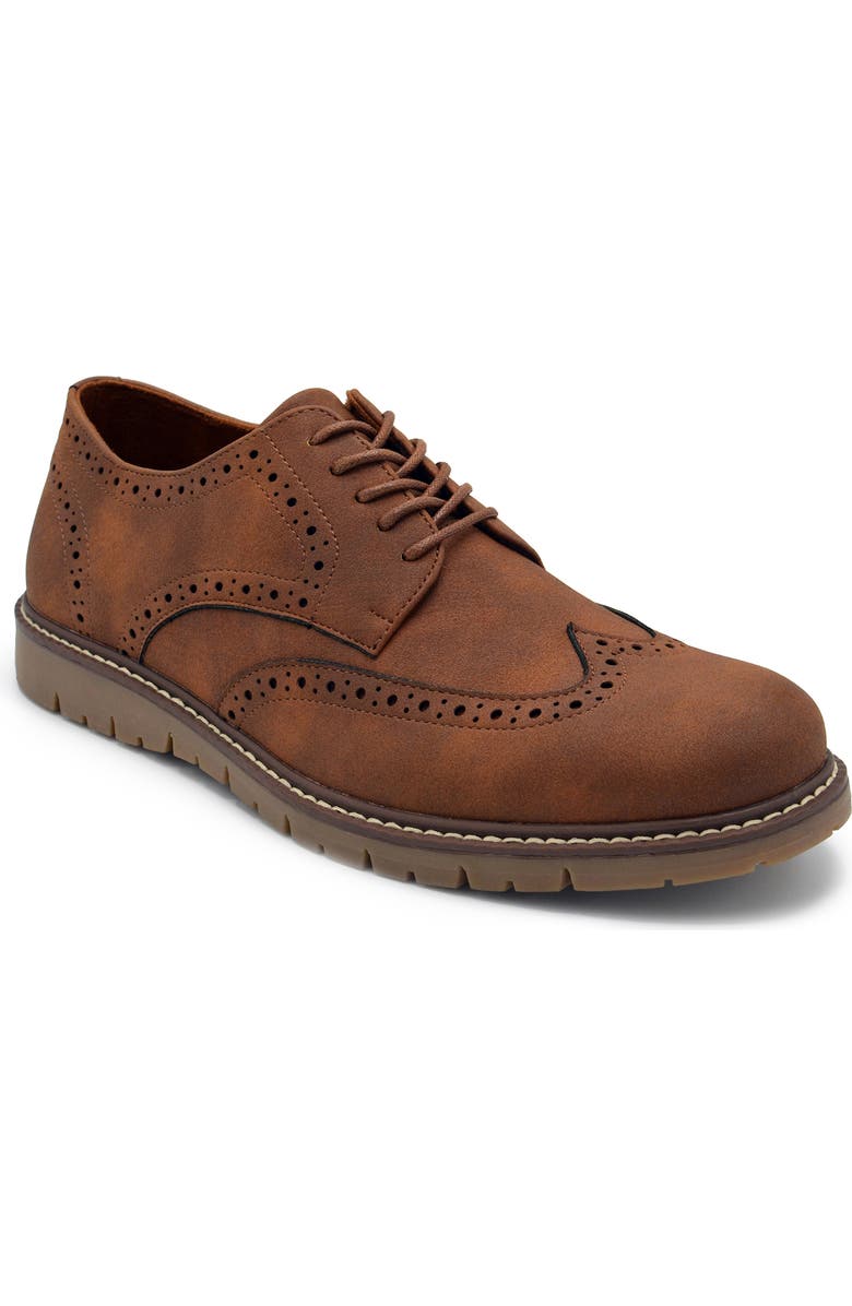 ASTON MARC Manti Wingtip Derby, Main, color, Tan