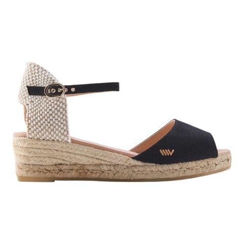 Cavall Canvas Espadrille Sandal Wedges