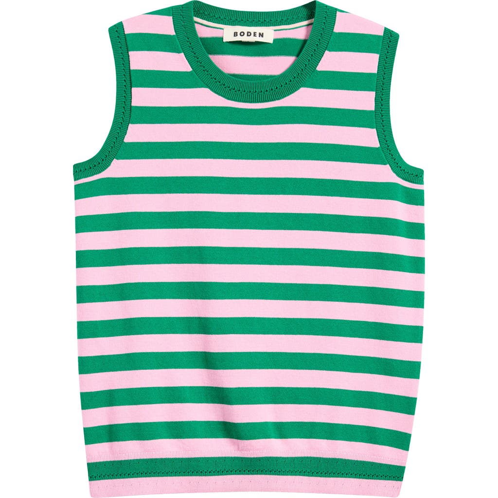 BODEN BODEN CATRIONA STRIPE SWEATER TANK