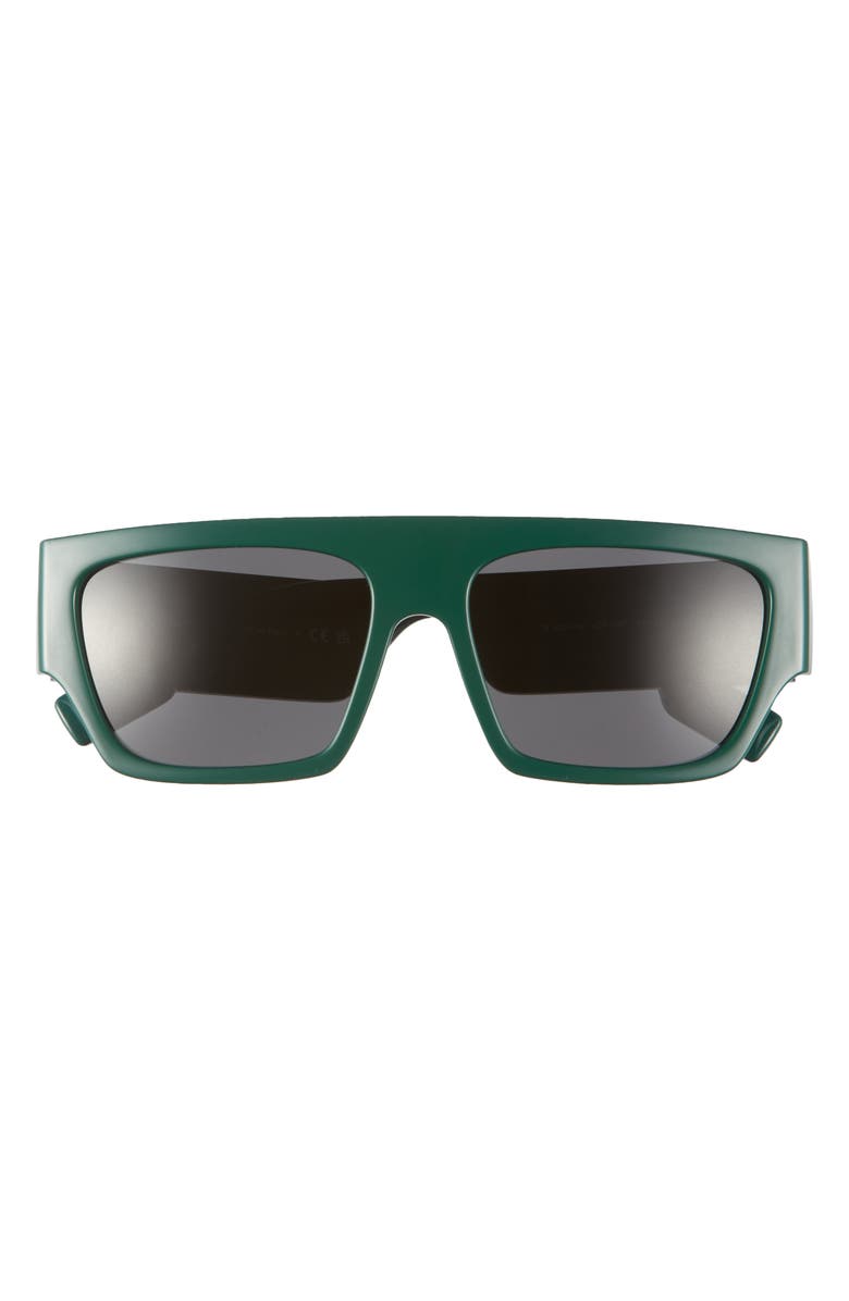 Burberry Micah 58mm Square Sunglasses, Main, color, Green