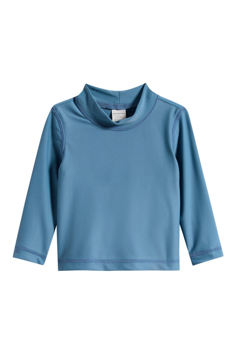 Long Sleeve Rashguard, Main, color, BLUE