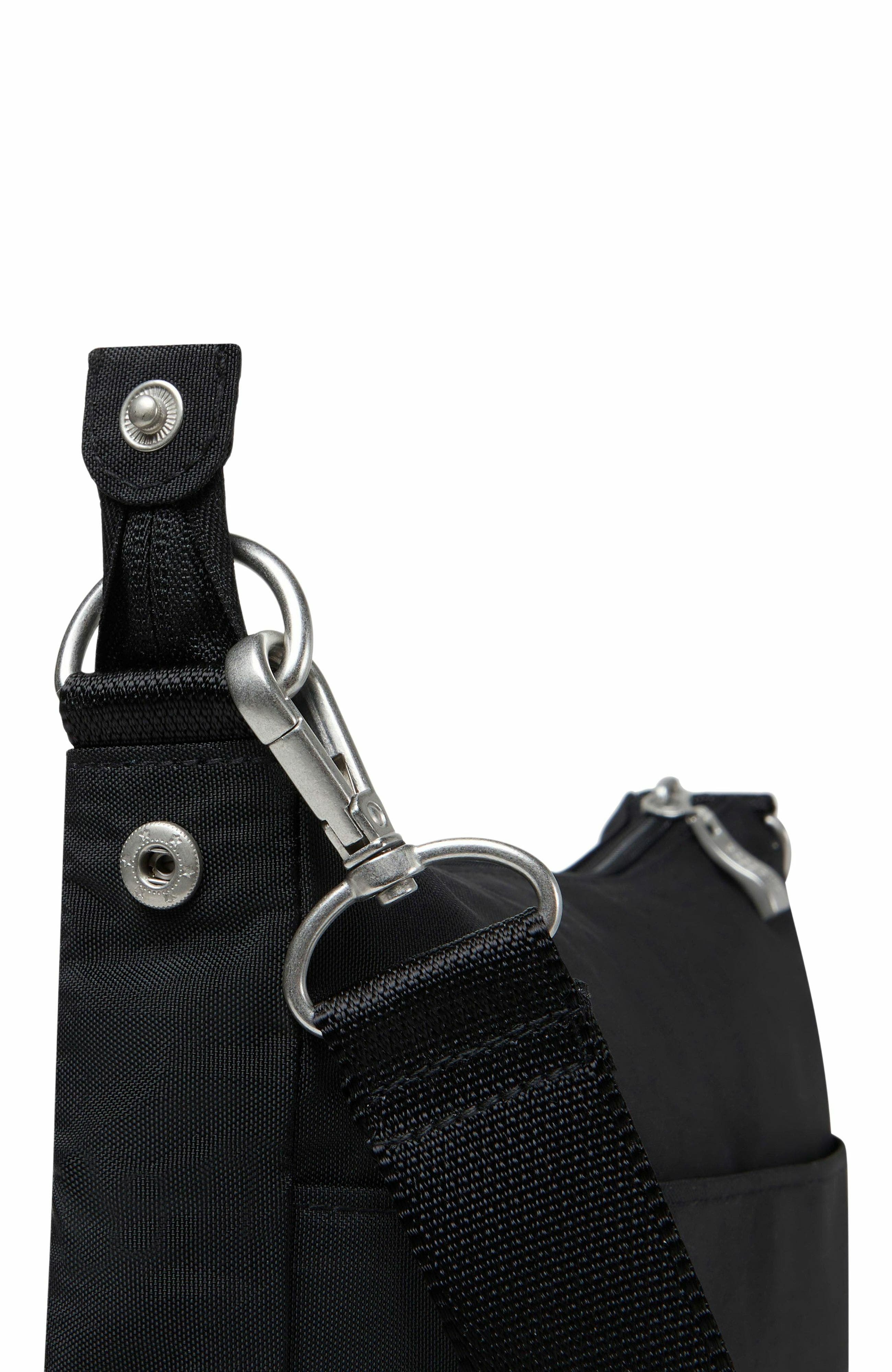 BAGGALLINI Modern Everywhere Slim Crossbody Bag with RFID Wristlet, Alternate, color, Black