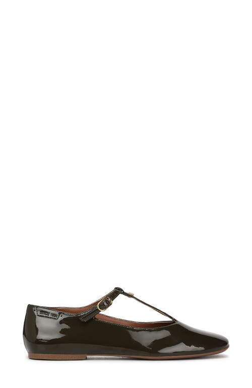 Franco Sarto Marylee T-strap Flat In Brown
