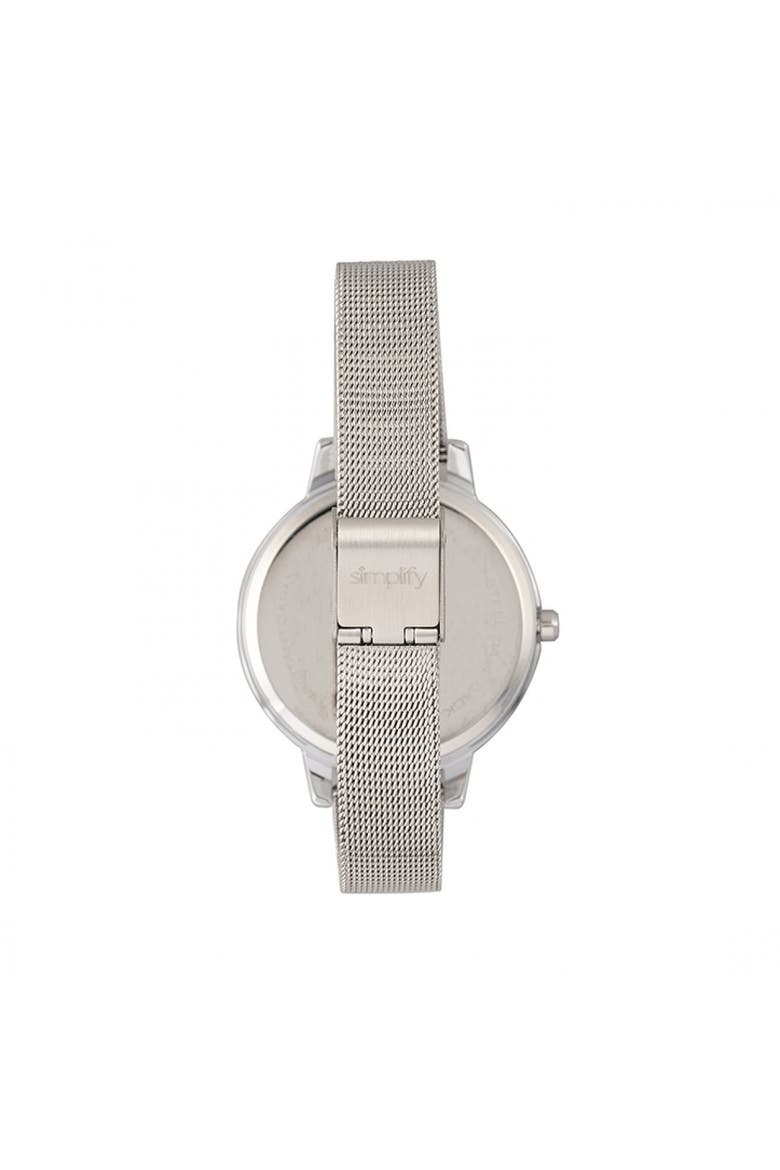 The 5800 Mesh Bracelet Watch, Alternate, color, Silver