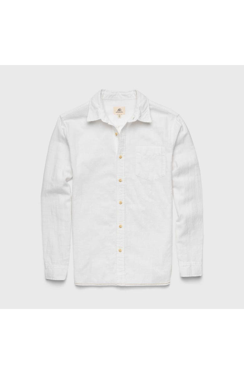 Surfside Supply Co. Brian Slub Shirt, Main, color, White