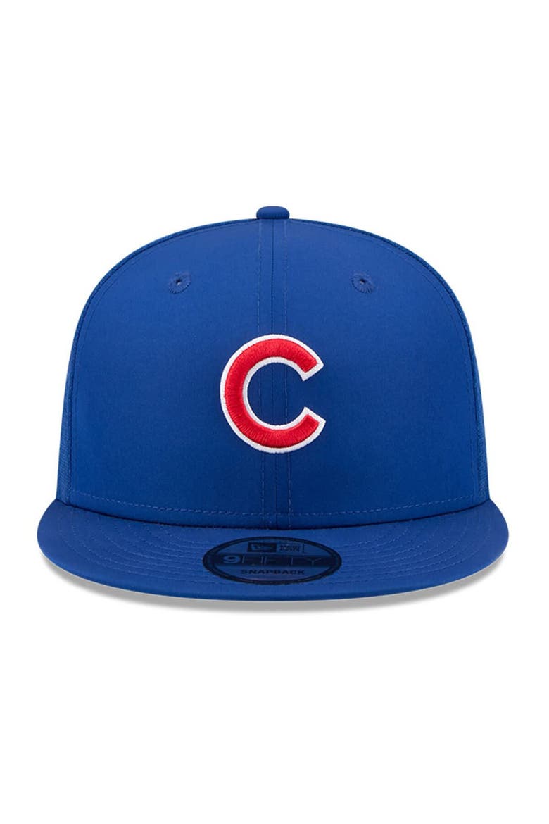 Men's New Era Royal Chicago Cubs 2026 Batting Practice 9FIFTY Snapback Hat, Alternate, color, Royal