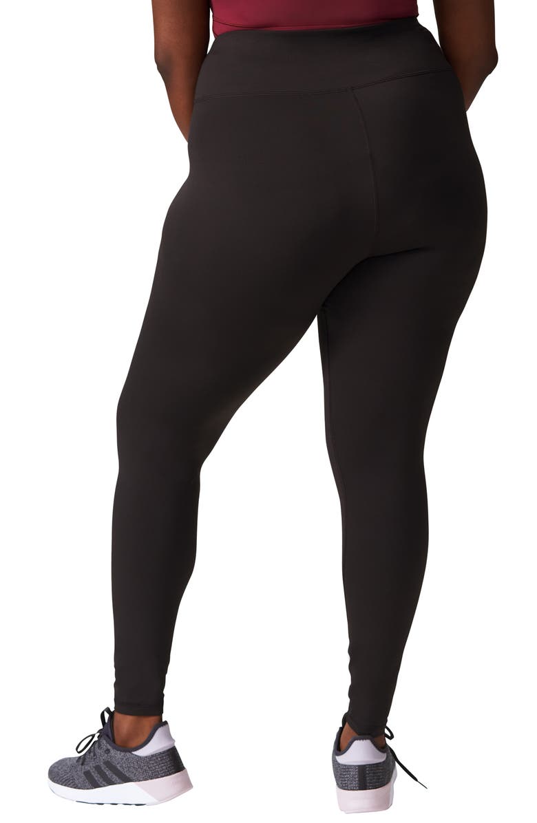 Universal Standard Core Leggings, Alternate, color, Black