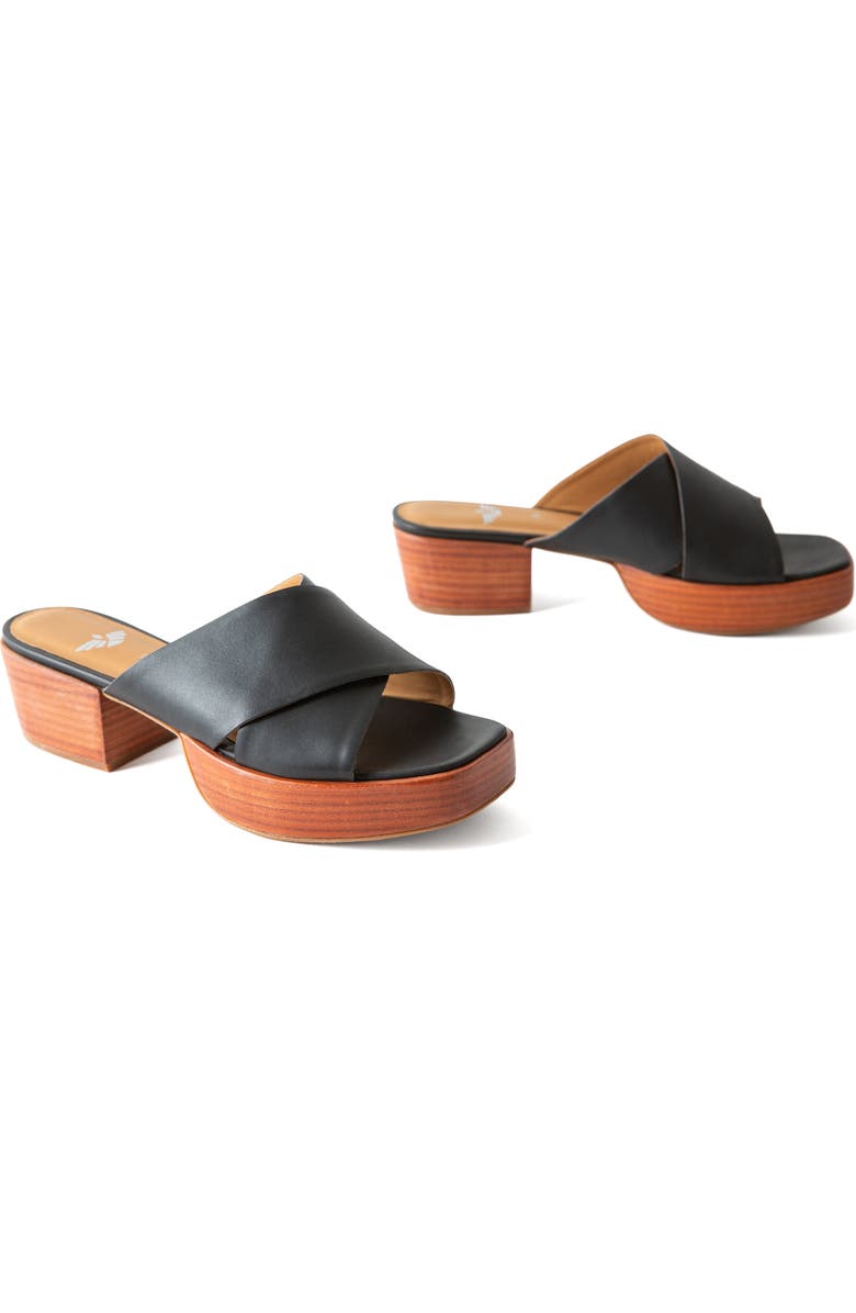 Fortress Frankie Platform Clog Sandal, Alternate, color,