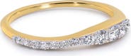 Monica Vinader Riva Pavé Lab Grown Diamond Ring