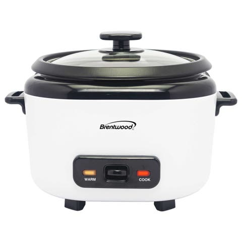 16 Cup Cooked Rice Cooker with Steam