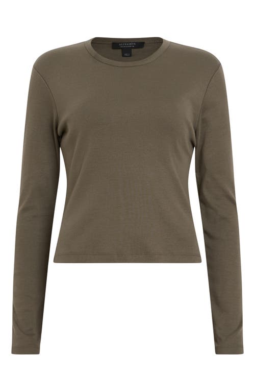 Allsaints Stevie Long Sleeve Organic Cotton T-shirt