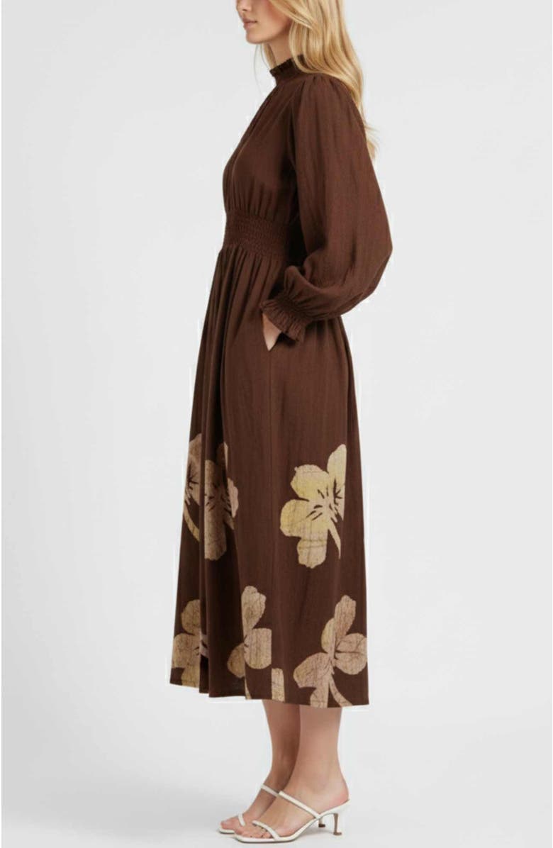 Elisamama Abike Dress, Alternate, color, Brown