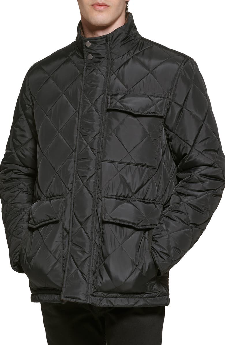 Cole Haan Quilted Field Jacket, Alternate, color,