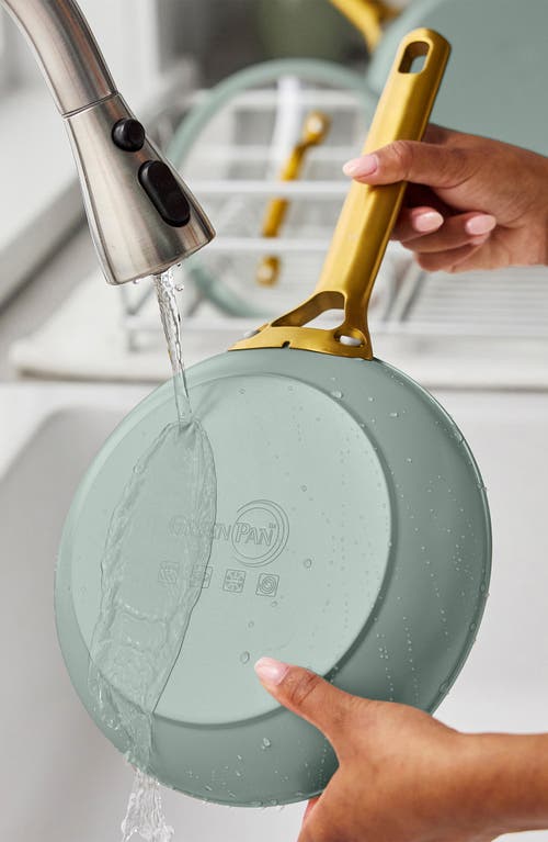 Greenpan Reserve 8-inch Ceramic Nonstick Frying Pan In Green