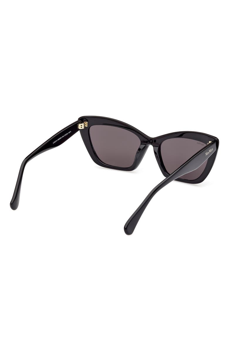 Max Mara 57mm Cat Eye Sunglasses, Alternate, color, 