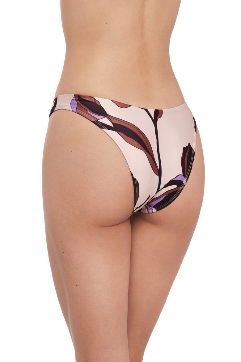 Scoop Front Ring Hipster Bikini Bottoms, Alternate, color, MULTI