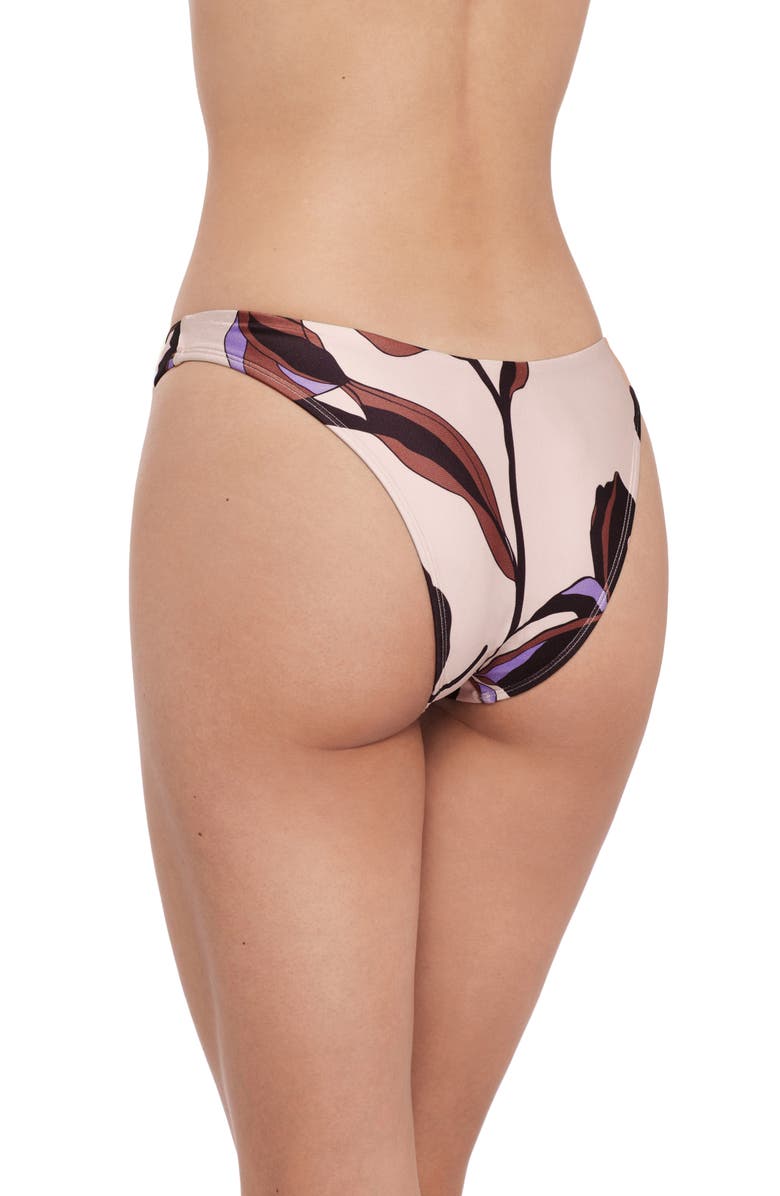 Steve Madden Scoop Front Ring Hipster Bikini Bottoms, Alternate, color, Multi