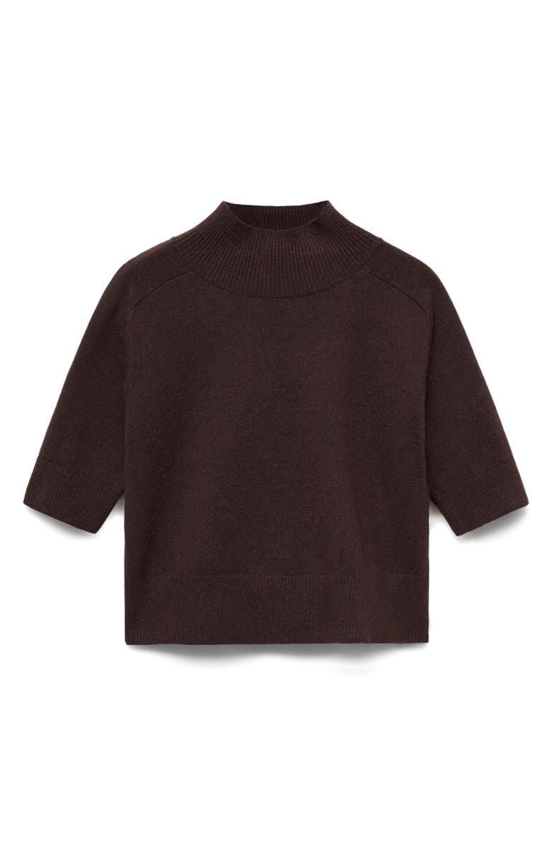 MANGO Mock Neck Sweater, Alternate, color, 