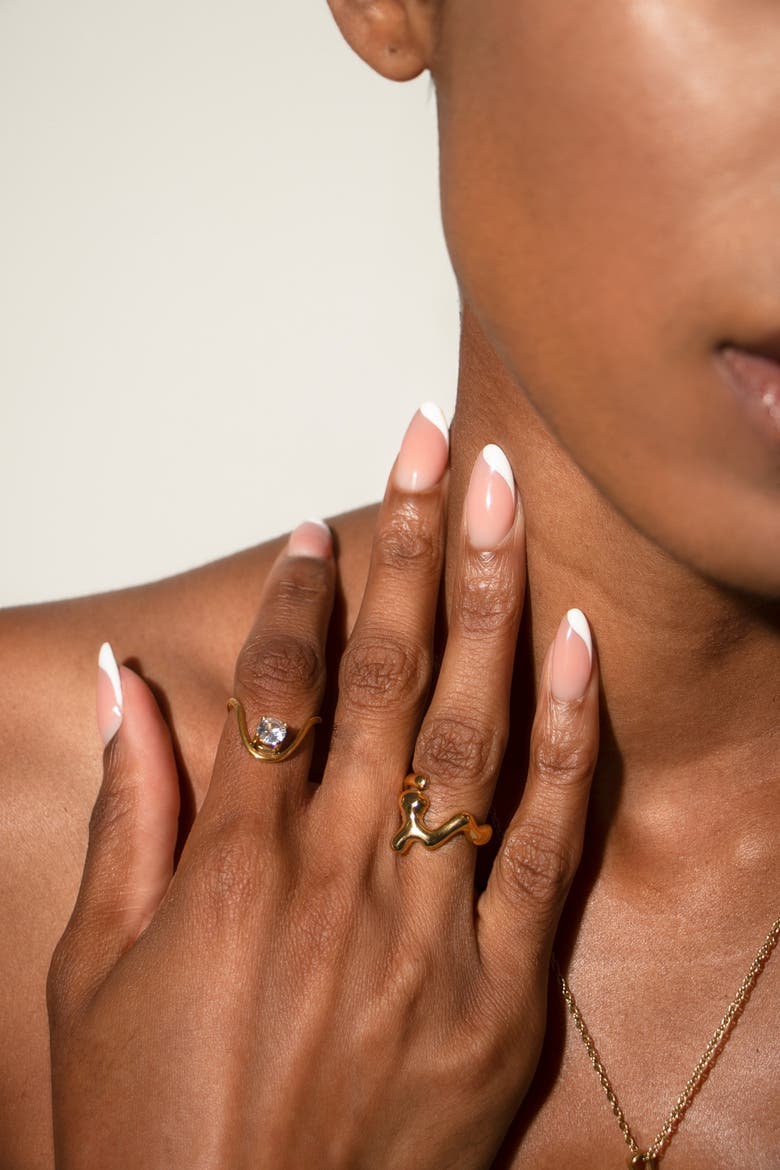Fun Sculpted Ring, Alternate, color, Gold